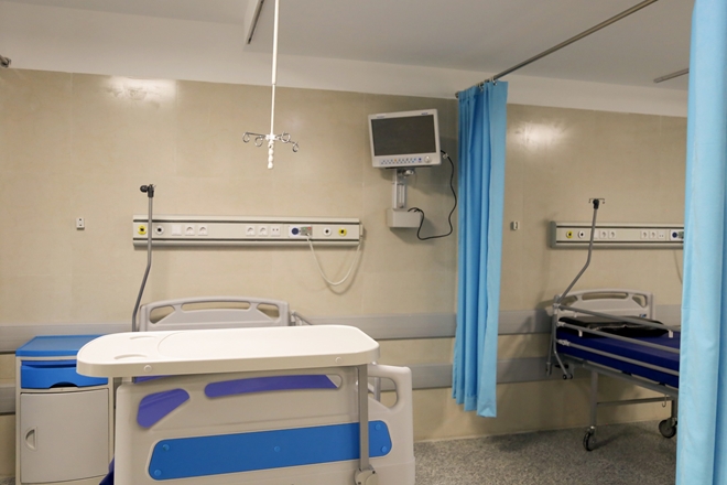 گزارش تصویری آخرین مراحل تجهیز وراه اندازی  بیمارستان اکباتان