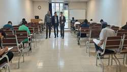 بازدید معاون آموزشی دانشگاه علوم پزشکی همدان از روند برگزاری آزمون‌ علوم پایه پزشکی و دندان‌پزشکی و آزمون پیش‌کارورزی