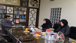 نشست معاون بهداشتی دانشگاه با مدیرکل کمیته امداد استان همدان