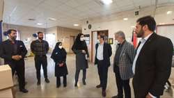 بازدید معاون درمان و مدیر نظارت و اعتباربخشی دانشگاه از بیمارستان ولیعصر(عج) رزن