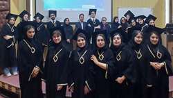 برگزاری آیین دانش آموختگی دانشجویان فناوری اطلاعات سلامت در دانشکده پیراپزشکی