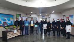 مراسم گرامیداشت هفته ملی جمعیت در بیمارستان امام حسن مجتبی(ع) فامنین 