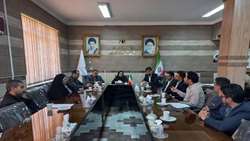نشست مدیر مشارکت‌های مردمی دانشگاه با سرپرست شبکه بهداشت و درمان شهرستان 