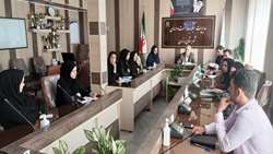 برگزاری سومین کمیته طرح آمایش امید در شبکه بهداشت و درمان شهرستان رزن