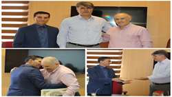 برگزاری آئین تکریم و معارفه معاون اداری و مالی دانشکده دندانپزشکی