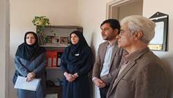 بازدید کارشناسان معاونت درمان دانشگاه از بخش دیالیز و واحد دیابت بیمارستان سردار شهید سلیمانی 