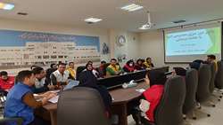 برگزاری مانور دور میزی مصدومین حوادث شیمیایی در بیمارستان سردار شهید سلیمانی