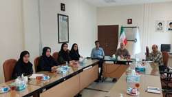 برگزاری جلسه سرپرست کمیته تحقیقات وفناوری دانشجویی با معاون تحقیقات و فناوری دانشگاه  