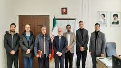 نشست همکاری مشترک معاون تحقیقات و فناوری دانشگاه با مدیران شرکت آب و فاضلاب استان همدان 