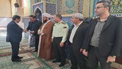 تقدیر امام جمعه فامنین از مدیر شبکه بهداشت و درمان و رئیس بیمارستان امام حسن (ع)