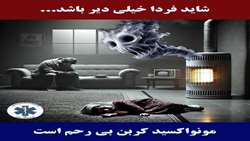 هشدار درباره مسمومیت با گاز منوکسید کربن