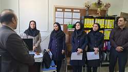 تجلیل از روانشناسان مرکز بهداشت شهرستان همدان