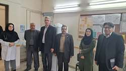 پایش عملکرد مرکز بهداشت همدان در پویش ملی سلامت با حضور نماینده وزارت بهداشت
