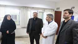 بازدید مسئولان قضایی استان همدان از بخش‌های روانپزشکی و مسمومیت مرکز آموزشی درمانی سینا فرشچیان