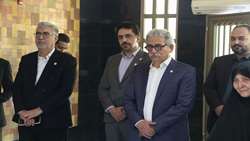 بازدید خانواده مرحوم فرشچیان از مرکز آموزشی درمانی سینا فرشچیان