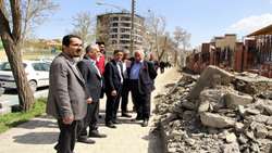 بررسی مهمترین پیش‌نیازهای افتتاح بیمارستان اکباتان در بازدید رییس دانشگاه از این پروژه 