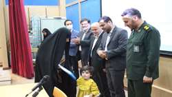 مراسم جشن میلاد امام حسن (ع) و همایش جوانی جمعیت در شبکه بهداشت و درمان فامنین 