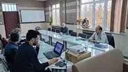 پایش واحدهای ستادی شبکه بهداشت و درمان تویسرکان توسط دکتر یگانه و تیم ارزیاب 