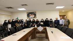 از واحد مدیریت منابع انسانی بیمارستان فاطمیه تقدیر شد