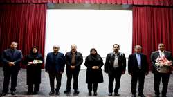 آیین تکریم و معارفه سرپرست مدیریت شبکه بهداشت و درمان بهار 