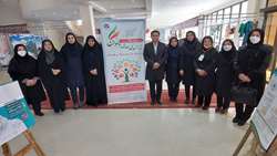 بازدید رییس و معاونین دانشگاه از نمایشگاه دستاوردها و توانمندی‌های بانوان 