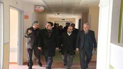 بازدید فرماندار همدان و معاون توسعه دانشگاه از پروژه بیمارستان اکباتان 