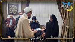  دیدار اساتید شرکت کننده در دوره ضیافت اندیشه با خانواده شهید محسن فانوسی