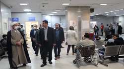 بازدید نماینده مردم همدان و فامنین در مجلس شورای اسلامی از اورژانس و بخش‌های مختلف بیمارستان بعثت 