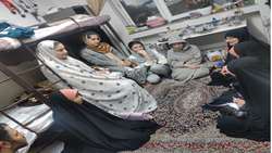 دیدار صمیمانه رییس دانشکده پرستاری و مامایی و مدیر امور فرهنگی دانشگاه با دانشجویان خوابگاه دانش
