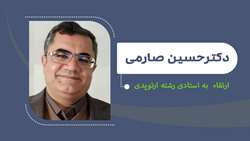 ارتقای دکتر صارمی از مرتبه دانشیاری به استادی