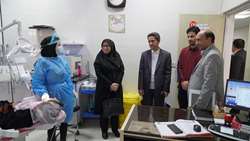 بازدید رییس و مدیران ستادی دانشگاه از ظرفیت‌های بهداشتی و درمانی شهرستان کبودراهنگ 