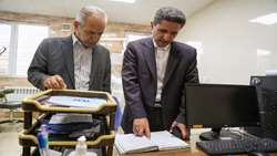 بازدید رییس دانشگاه از مرکز خدمات جامع سلامت شبانه روزی شهری سامن