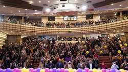 جشن بزرگ میلاد منجی(عج) در دانشگاه علوم پزشکی همدان برگزار شد 