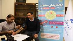 گزارش تصویری پویش ملی سلامت  ستاد دانشگاه 