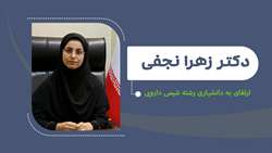 ارتقای دکتر زهرا نجفی به دانشیاری رشته شیمی دارویی 