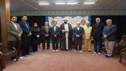 دیدار هیئت رییسه دانشگاه علوم پزشکی همدان با نماینده ولی فقیه در استان و امام جمعه همدان