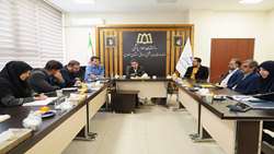 نشست رئیس دانشگاه با اعضای جدید هیئت مدیره نظام پرستاری همدان 
