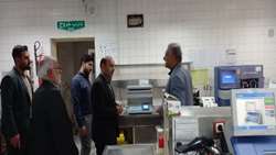 بازدید نماینده مردم نهاوند در مجلس شورای اسلامی از بیمارستان آیت‌الله علیمرادیان