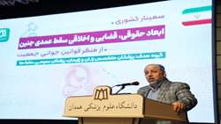 طرح ملاحظات اخلاقی سقط جنین و غربالگری بارداری در سمینار کشوری همدان