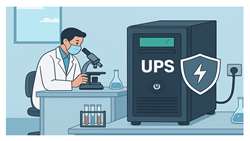 تجهیز آزمایشگاه بیمارستان قلب فرشچیان به سپر محافظ برق (UPS) برای حفظ ایمنی بیماران 