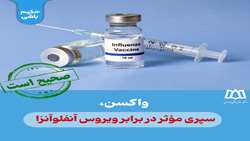  واکسن، سپری مؤثر در برابر ویروس‌ آنفلوآنزا