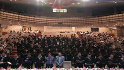 گزارش تصویری آئین فارغ التحصیلی دانشجویان پزشکی ورودی مهر97