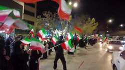 تجمع پر شور خانواده بزرگ دانشگاه علوم پزشکی همدان در محکومیت حملات وحشیانه آمریکایی-صهیونیستی به مراکز درمانی 