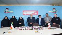 گزارش تصویری حضور  رییس و معاونین دانشگاه در دفاتر رسانه به مناسبت ایام الله ده فجر