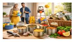 راهنمای مصرف صحیح غذاهای کنسروی در روزهای پرمشغله 