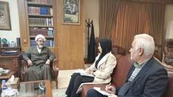 نشست مشترک رییس و مدیر امور حقوقی و املاک دانشگاه با رییس دیوان عدالت اداری 