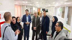 گزارش تصویری بازدید سرپرست دانشگاه علوم پزشکی همدان از بیمارستان کودکان اکباتان