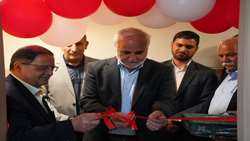 گزارش تصویری افتتاح واحد انتقال خون و ماموگرافی تجهیز ناوگان خدمت رسانی تویسرکان