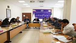 گزارش تصویری جلسه ستاد بحران دانشگاه علوم پزشکی 