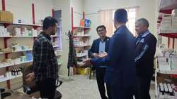 نظارت ویژه معاون بهداشتی دانشگاه علوم پزشکی همدان بر روند ارائه خدمات در واحد‌های بهداشتی تویسرکان 
